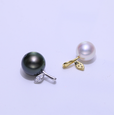 【Sterling Silver】setting- Apple pendant without pearl