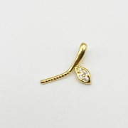 【Sterling Silver】setting- Apple pendant without pearl