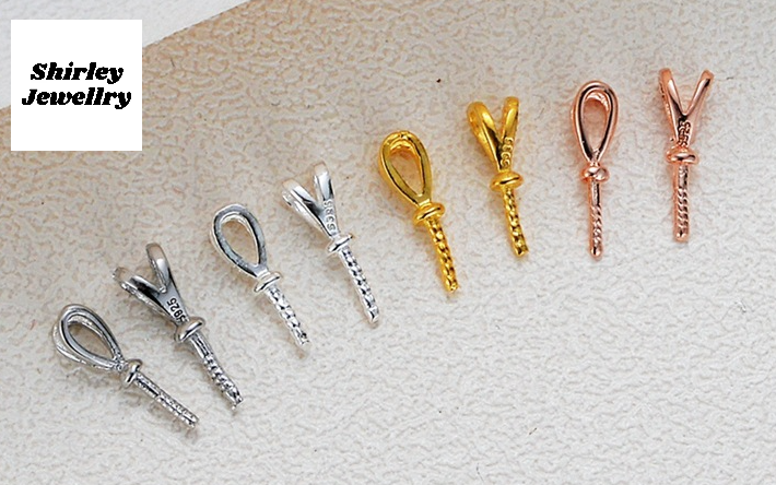 【Sterling Silver】setting- y-shape pendant without pearl