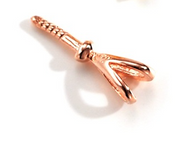 【Sterling Silver】setting- y-shape pendant without pearl