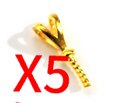 【Sterling Silver】setting- y-shape pendant without pearl