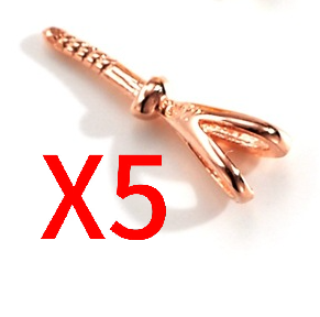 【Sterling Silver】setting- y-shape pendant without pearl
