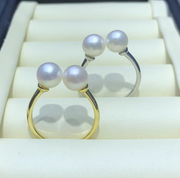 【Sterling Silver】setting-【R3】Simple  silver ring without pearl