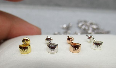 【Sterling Silver】setting- Simple type 2 pendant without pearl