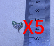 【Sterling Silver】setting- Carrot leaf pendant without pearl