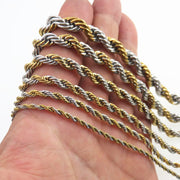 【 Copper settings】 twist chain