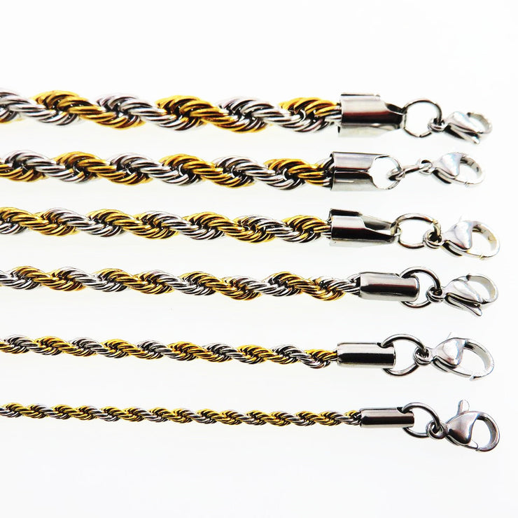 【 Copper settings】 twist chain