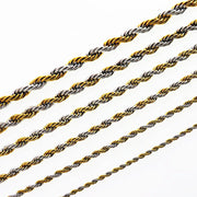 【 Copper settings】 twist chain