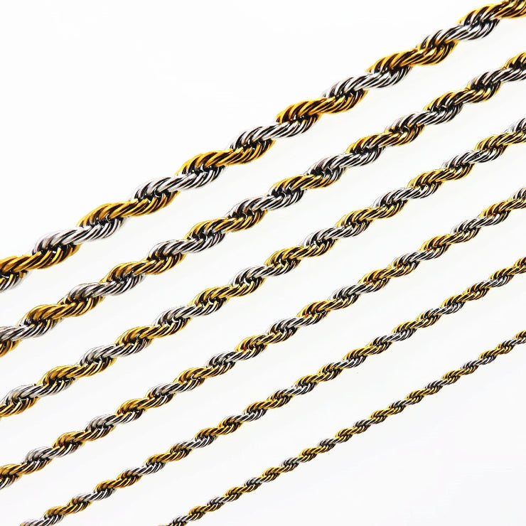 【 Copper settings】 twist chain