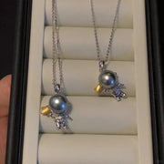 【Copper settings 】-Astronaut pendant without Chain or Pearl