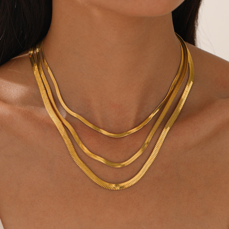 【Copper settings】Plain chain without pendant