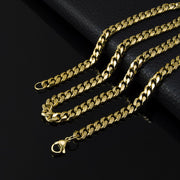 【Copper settings】Cuban link chain