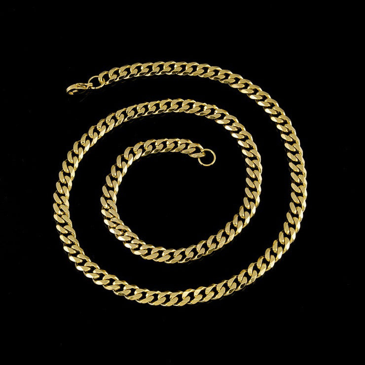 【Copper settings】Cuban link chain