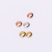 【Sterling Silver】setting- lulu cap （a pair）  pendant without pearl