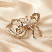 Scorpion pearl necklace pendant (with chain)