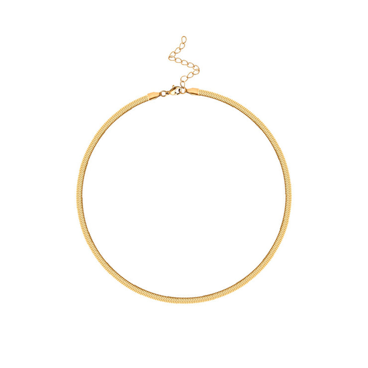 【Copper settings】Plain chain without pendant
