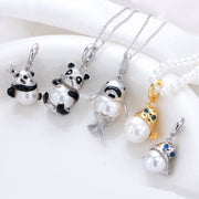 【Copper settings】Cute animal pendant， Without pearl