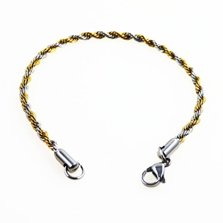 【 Copper settings】Twisted bracelet