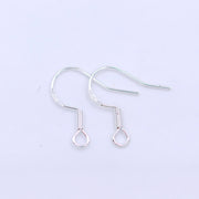 【Sterling Silver】setting-【E1】Simple  Ear hook without pearl