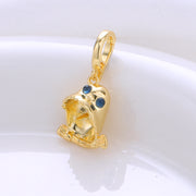 【Copper settings】Cute animal pendant， Without pearl