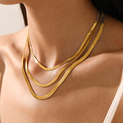 【Copper settings】Plain chain without pendant