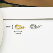 【 Copper settings】Universal buckle for pendant support