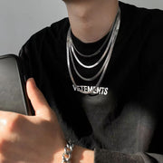 【Copper settings】Plain chain without pendant