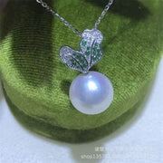 【Sterling Silver】setting- carrot pendant without pearl