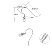 【Sterling Silver】setting- earrings without pearl