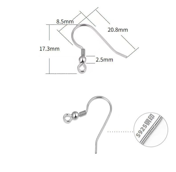 【Sterling Silver】setting- earrings without pearl