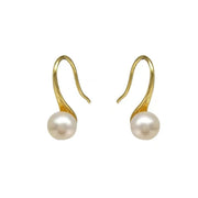 【Copper settings 】- High Heel Earrings, Freshwater  Pearl Earrings Stud