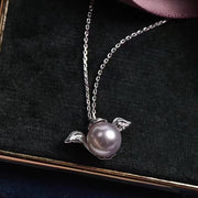 【Collection 1】Silver Pendant and Ring (without Pearl, without Chain)