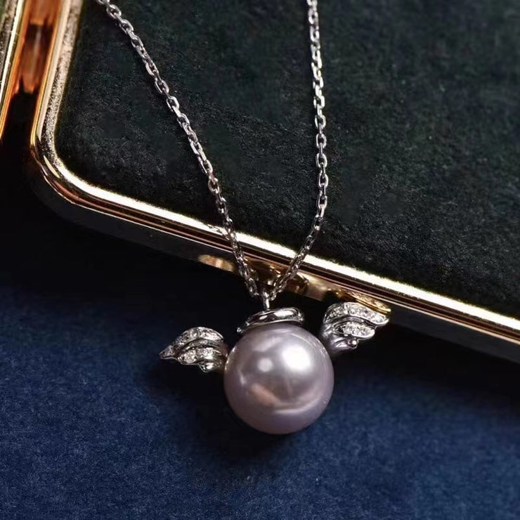 【Collection 1】Silver Pendant and Ring (without Pearl, without Chain)