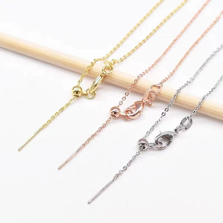 【Sterling Silver】- Silver Chain 45cm