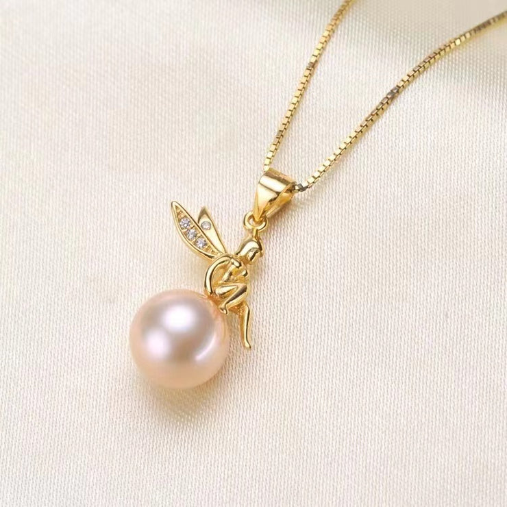 【Collection 1】Silver Pendant and Ring (without Pearl, without Chain)