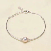 【Sterling Silver】- Empty Bracelet without pearl