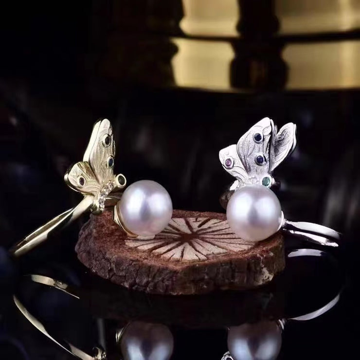【Collection 3】Silver Pendant and Ring (without Pearl, without Chain)