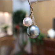 【Sterling Silver】-Cherry Pendant holder without pearl