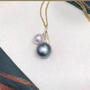 【Sterling Silver】-Cherry Pendant holder without pearl