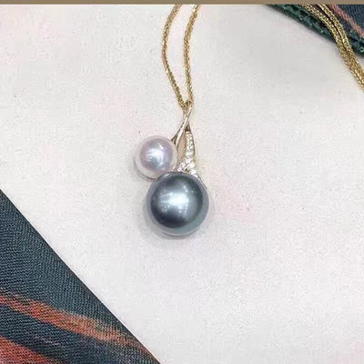 【Sterling Silver】-Cherry Pendant holder without pearl