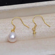 【Sterling Silver】setting-Swan&Goldfish Pendant（without Pearl without chain）