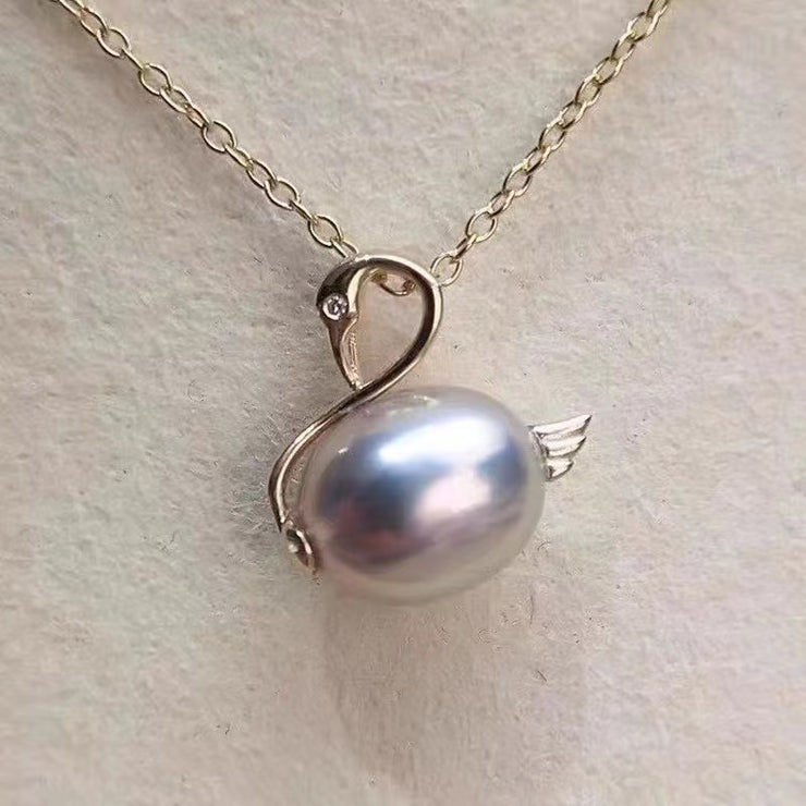 【Collection 1】Silver Pendant and Ring (without Pearl, without Chain)