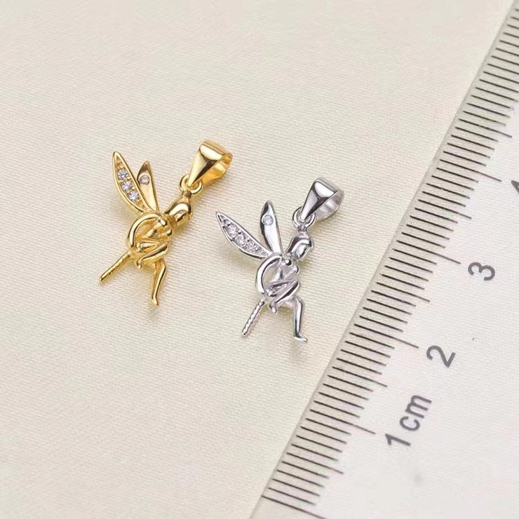 【Collection 1】Silver Pendant and Ring (without Pearl, without Chain)