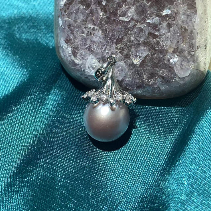 【Collection 1】Silver Pendant and Ring (without Pearl, without Chain)