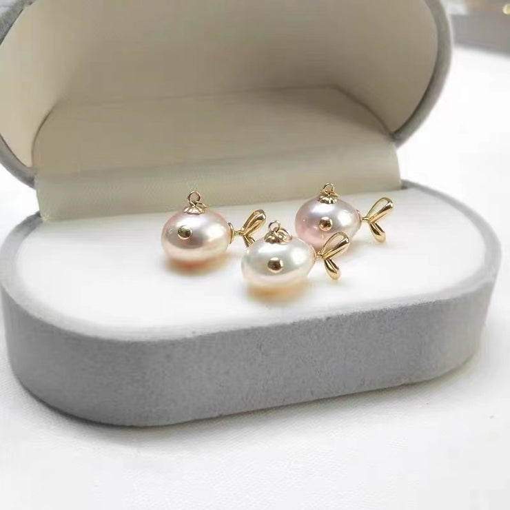 【Collection 2】Silver Pendant and Ring (without Pearl, without Chain)