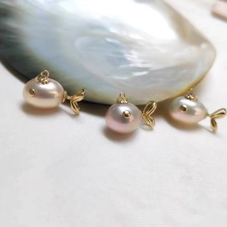【Collection 2】Silver Pendant and Ring (without Pearl, without Chain)