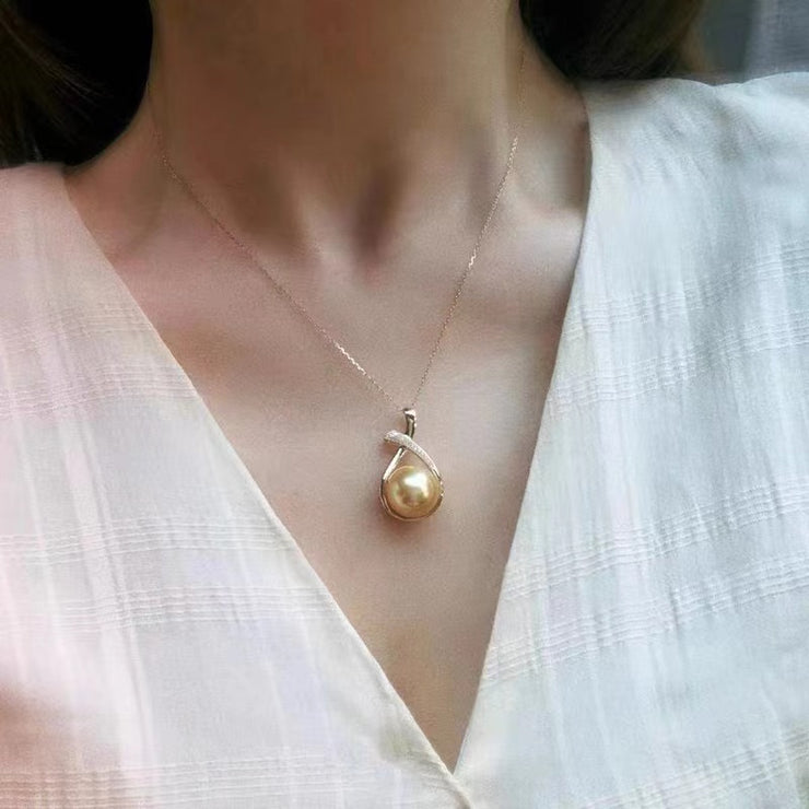 【Collection 1】Silver Pendant and Ring (without Pearl, without Chain)