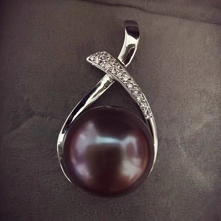 【Collection 1】Silver Pendant and Ring (without Pearl, without Chain)