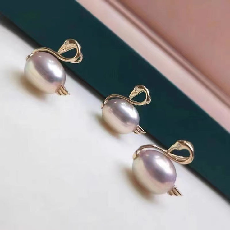 【Collection 1】Silver Pendant and Ring (without Pearl, without Chain)