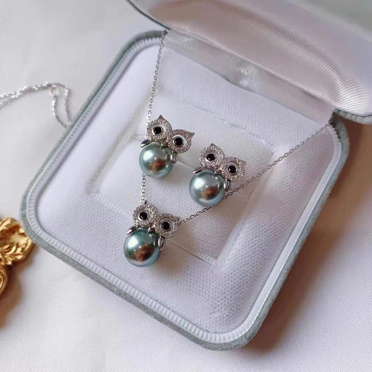 【Collection 2】Silver Pendant and Ring (without Pearl, without Chain)